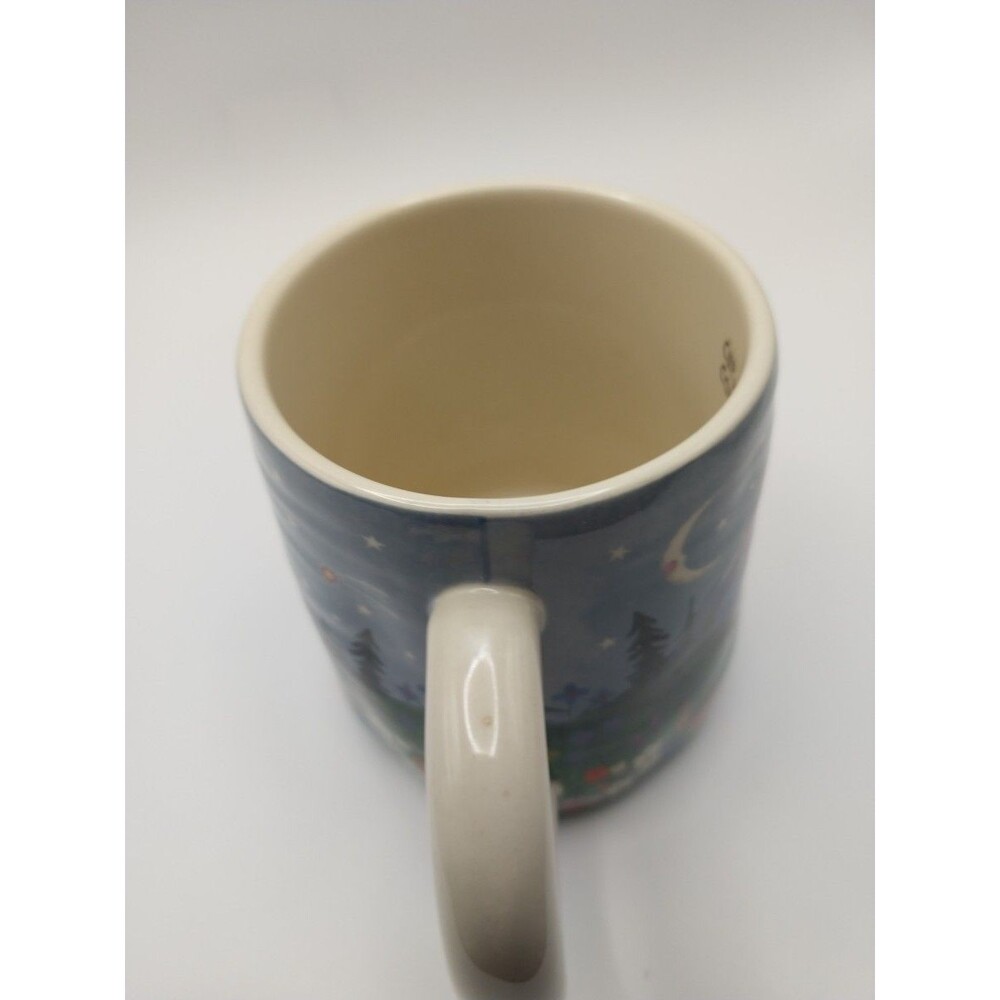 Natural Life Cozy Mountain Floral Ceramic Mug Multicolor Decorative Kitchen Gift - Picture 7 of 10